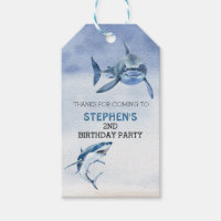 Great White Shark Birthday Gefallen Vielen Dank