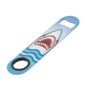 Great White Shark Bite Flasche Opener Kiefer Speedflaschenöffner (Rückseite Schrägansicht)