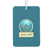 Great White Shark Blue Auto/Truck Air Freshener Autolufterfrischer (Rückseite)