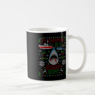 Great White Shark Fishing Ugg Christmas Sweater P Kaffeetasse
