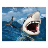 Great White Shark Fotodruck (Vorne)