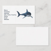 Great White Shark Hunter Visitenkarte (Vorne/Hinten)