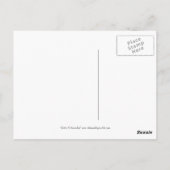 Great White Shark Mermaid Fantasy Art Postkarte (Rückseite)