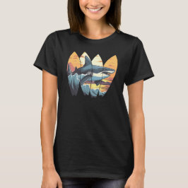 Great White Shark Surfboards T-Shirt