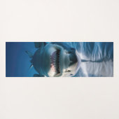 Great White Shark Yogamatte (Rückseite (Horizontal))