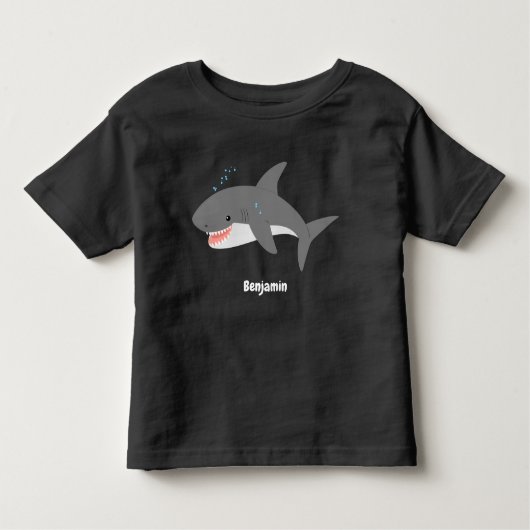 Great white shire Happy Cartoon Illustration Kleinkind T-shirt (Vorderseite)