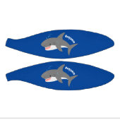 Great white shire Happy Cartoon Illustration Mini Basketball (Panele)