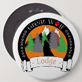 Great Wolf Lodge Button (Vorne & Hinten)