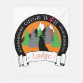 GREAT WOLF LODGE FLEECE BLANKET (Vorderseite)