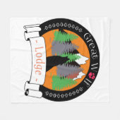 GREAT WOLF LODGE FLEECE BLANKET (Vorderseite (Horizontal))