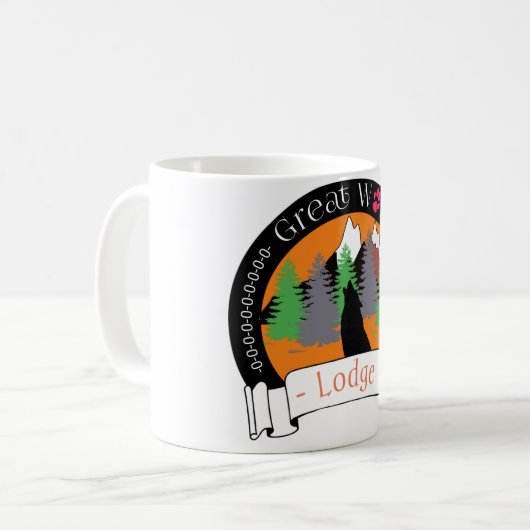 Great Wolf Lodge Kaffeetasse (Vorderseite Links)