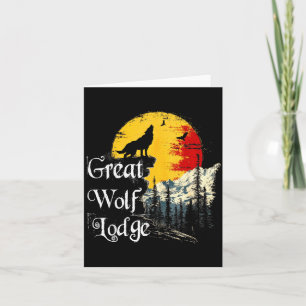 Great Wolf Lodge Liebhaber Outdoor-Abenteuer-Enthu Karte