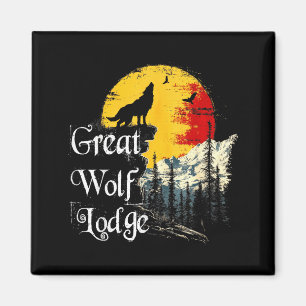 Great Wolf Lodge Liebhaber Outdoor-Abenteuer-Enthu Magnet