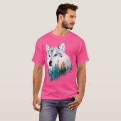 Great Wolf Motif T-Shirt (Vorne ganz)