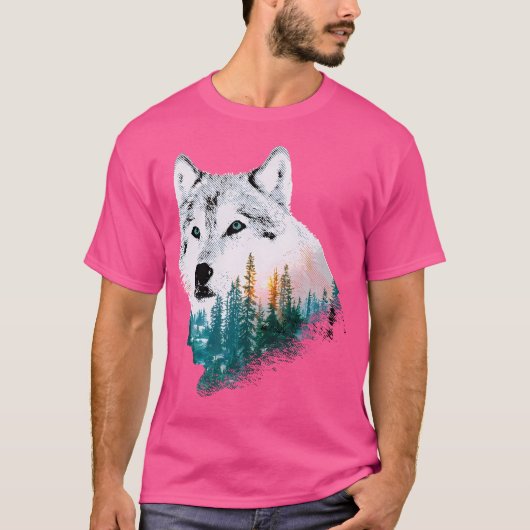 Great Wolf Motif T-Shirt (Vorderseite)