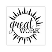 Great Work Sun Burst Permastempel (Design)