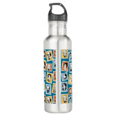 Great writers, poets and playwrights on stamps-1 edelstahlflasche (Rückseite)