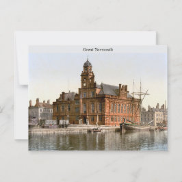 Great Yarmouth, England (c. 1900) Postkarte