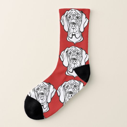 Greate Dane Mister Socken (Links - Außen)