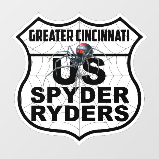 Greater Cincinnati Chapter - Aufkleber Kapitel Log (Blatt)