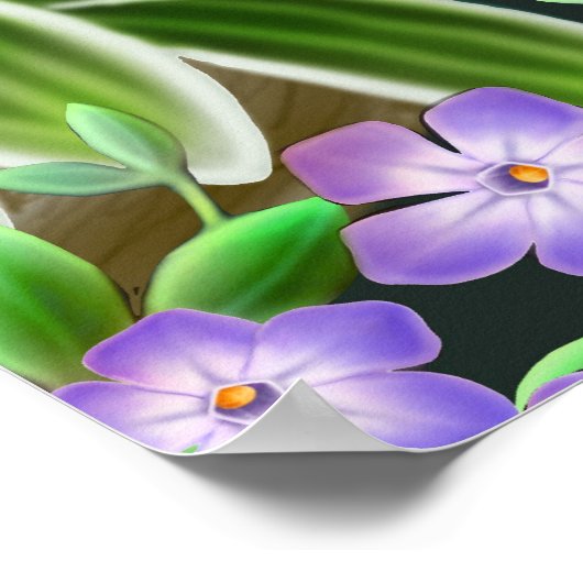 Greater Citron Cockatoo Parrot Print Poster (Ecke)