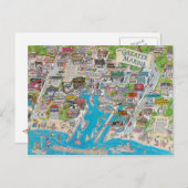 Greater Del Rey - by Sharon Postkarte (Vorne/Hinten)