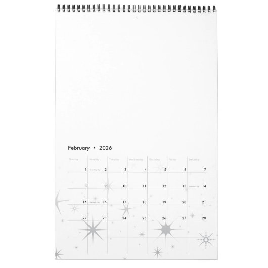 Greater is He© - Esp & Eng Calendar Kalender (Feb 2026)