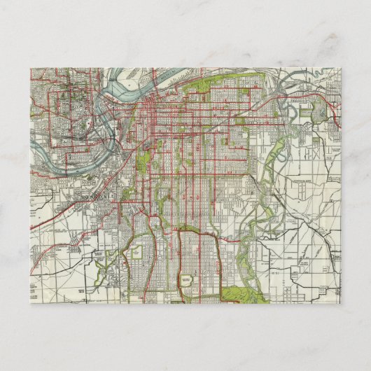 Greater Kansas City Postkarte (Vorderseite)