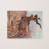 Greater Kudu Antelope von Swan, Vintages Wildtier Puzzle (Horizontal)