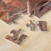 Greater Kudu Antelope von Swan, Vintages Wildtier Puzzle (Seite)