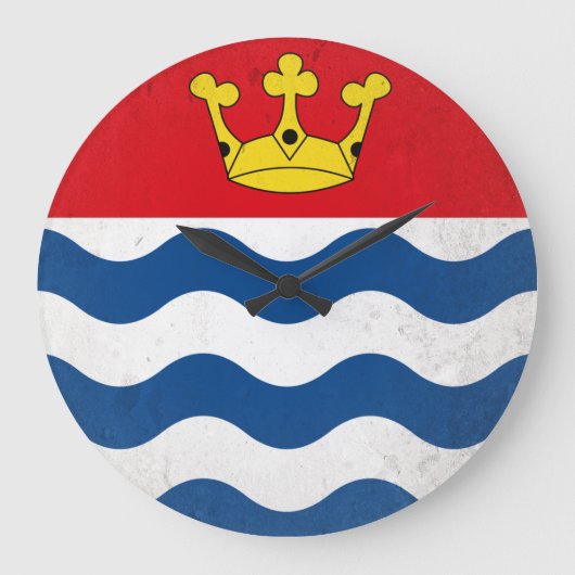 Greater London Große Wanduhr (Vorderseite)