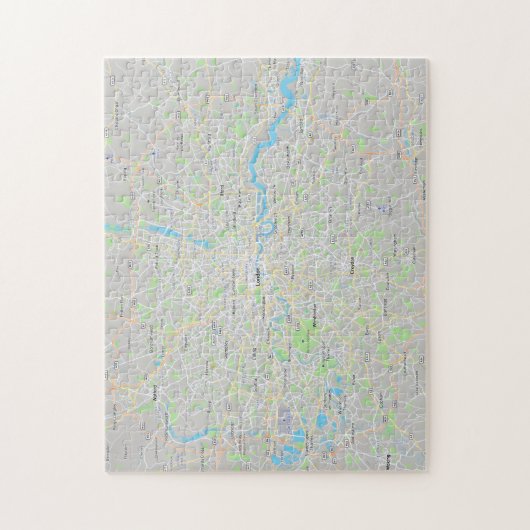 Greater London Puzzle (Vertikal)