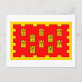 Greater Manchester Flag Postkarte (Vorderseite)