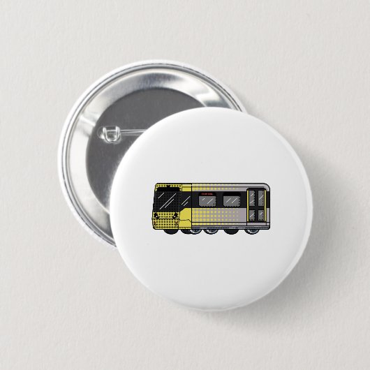Greater Manchester Metrolink Graffiti-Bombenaufkle Button (Vorne & Hinten)