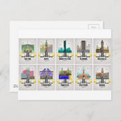 Greater Manchester Postkarte (Vorne/Hinten)