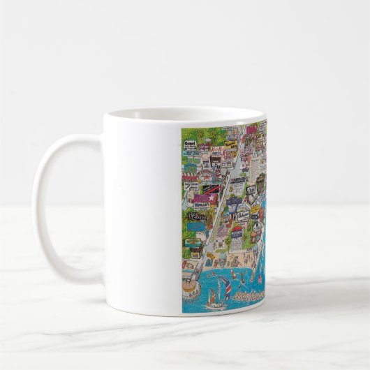 Greater Marina del Rey Kaffeetasse (Links)