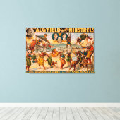 Greater Minstrels - Clowns am Strand Leinwanddruck (Insitu (Holzboden))