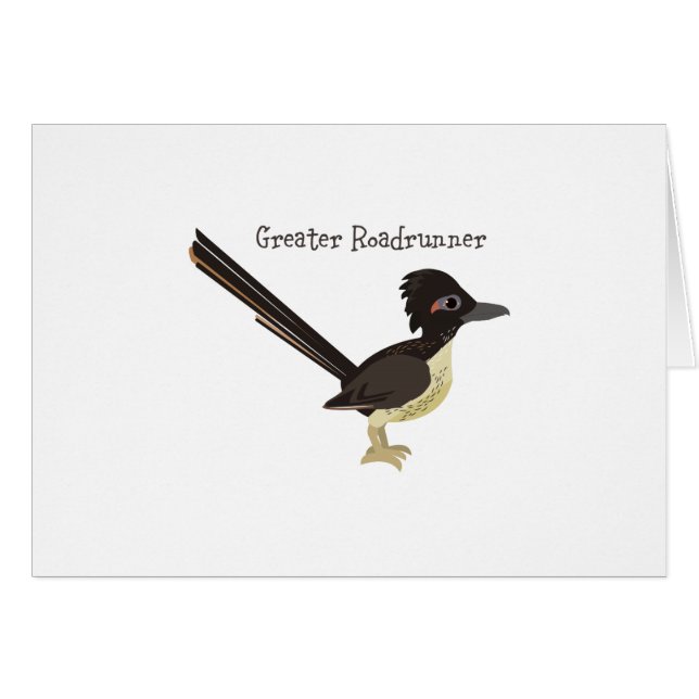 Greater Roadrunner (Vorderseite (Horizontal))