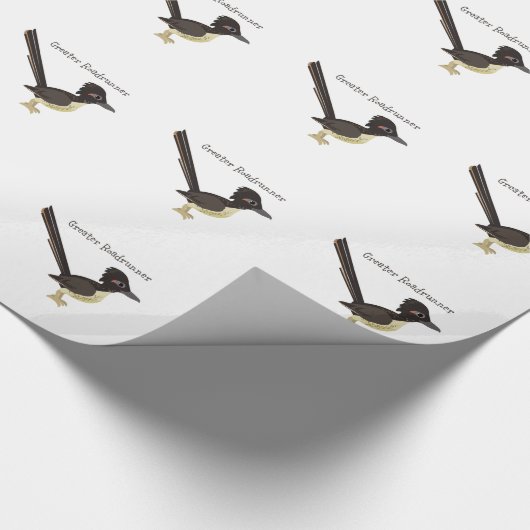 Greater Roadrunner Geschenkpapier (Ecke)