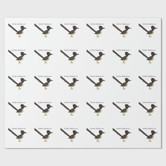 Greater Roadrunner Geschenkpapier (Flach)