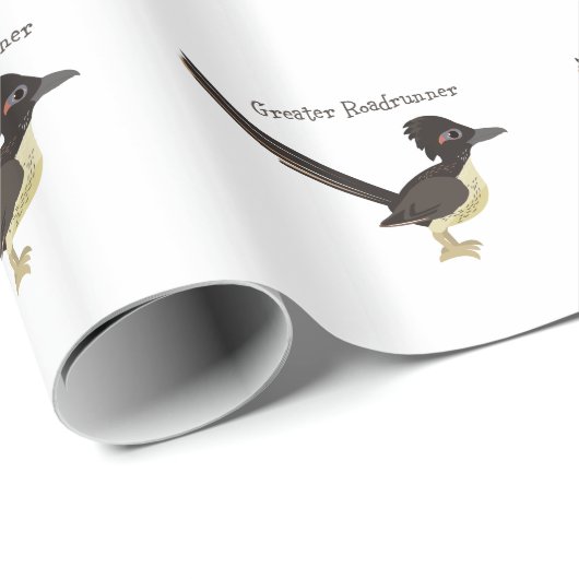 Greater Roadrunner Geschenkpapier (Rolleneckpunkt)