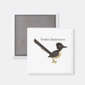 Greater Roadrunner Magnet (Vorderseite/Rückseite)