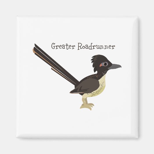 Greater Roadrunner Magnet (Vorne)