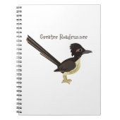 Greater Roadrunner Notizblock (Vorderseite)