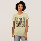 Greater Roadrunner, umgeben von Yucca-Blume 3 T-Shirt (Vorne ganz)