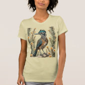 Greater Roadrunner, umgeben von Yucca-Blume 3 T-Shirt (Vorderseite)