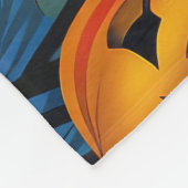 Greater Swiss Halloween Spooky Fleecedecke (Ecke)