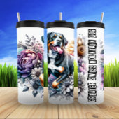 Greater Swiss Mountain Dog Bloom Thermosbecher