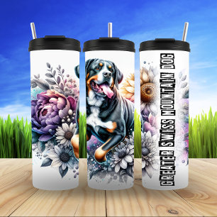 Greater Swiss Mountain Dog Bloom Thermosbecher