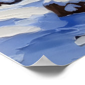 Greater Swiss Mountain Dog Christmas Boat Holiday Poster (Ecke)